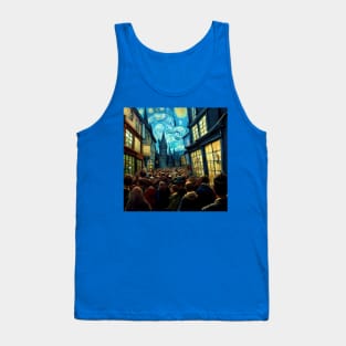 Starry Night in Diagon Alley Tank Top